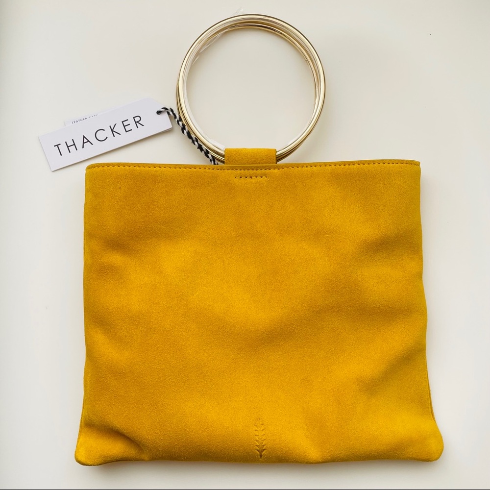 Thacker Le Pouch Suede Bag